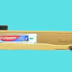 Dental kit with Colgate in Brown Box