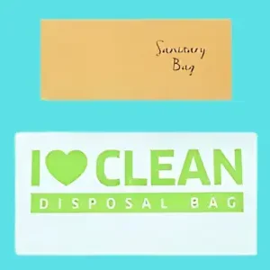 Sanitary Bag in Brown Box