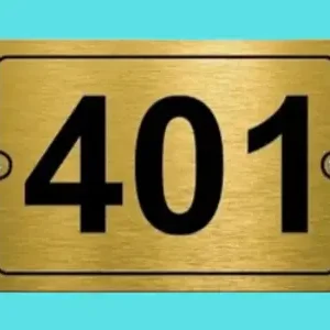 Room No Plate Golden Brass Sign Board