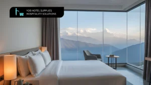 Premium hotel bed and bath linens from top brands in Gangtok for comfortable guest rooms