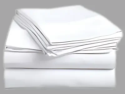 Bed Sheet Plain White